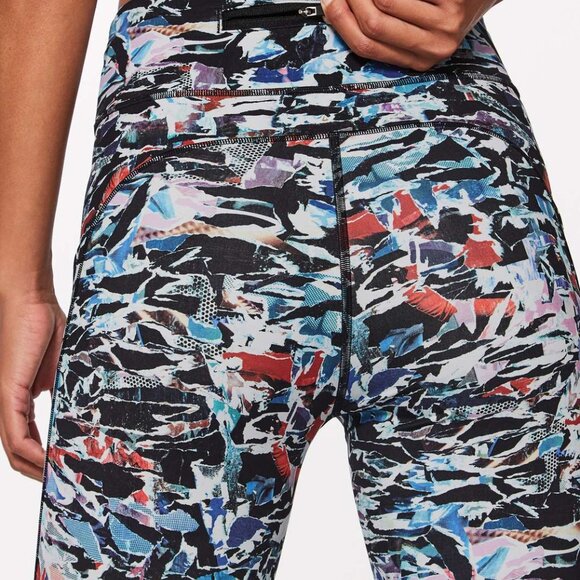 Lululemon Break Free Tight 25" Culture Clash Starlight Black, size 8 - Picture 8 of 13